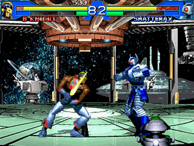 Avengers in Galactic Storm (1996) by Data East Arcade game
